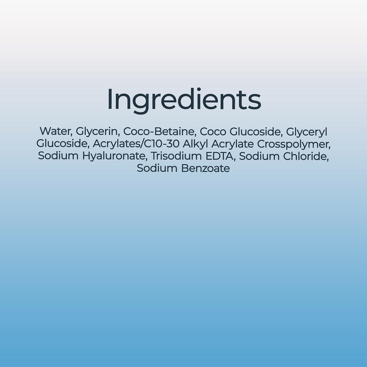 Eucerin Hydrating Cleansing Gel with Hyaluronic Acid, 6.8 FL OZ