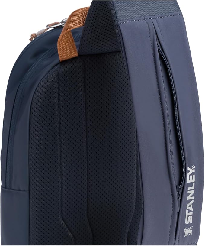 STANLEY Vitalize Crossbody Bag | Hydration Sling with Zippered Drinkware Compartment | Adjustable Strap | Multiple Storage Pockets | Durable Recycled Fabric | Twilight