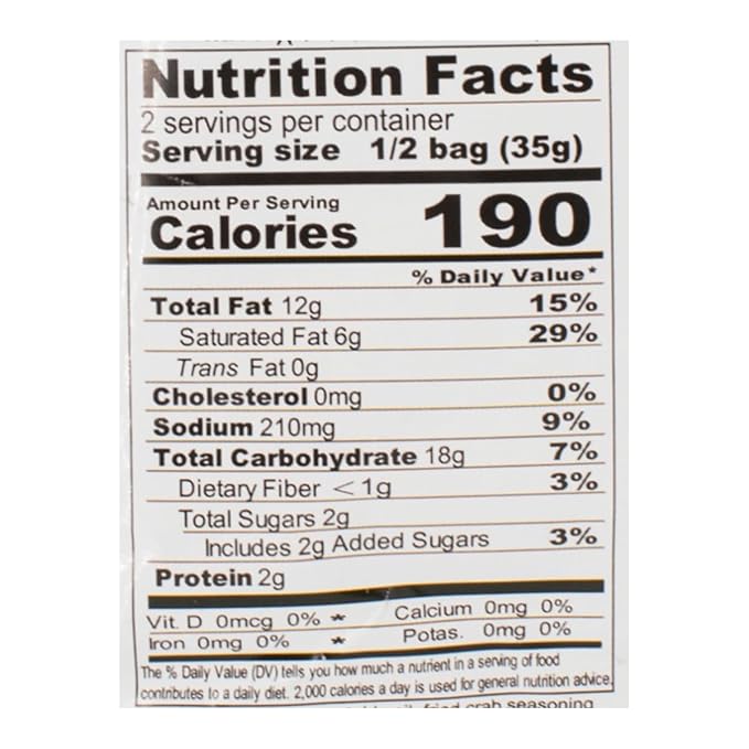 Lays, Potato Chips Fried Crab Flavor, 2.5 Ounce