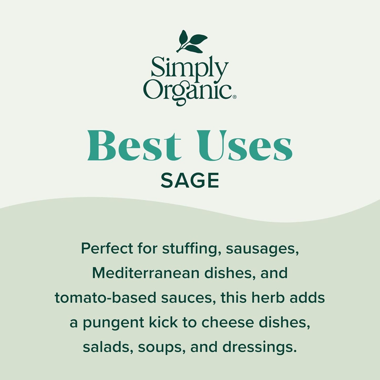 Simply Organic, Sage Ground Organic, 1.41 Ounce