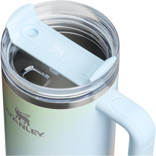 STANLEY Quencher H2.0 Flow State Tumbler, 40 oz, Sunrise Spiral