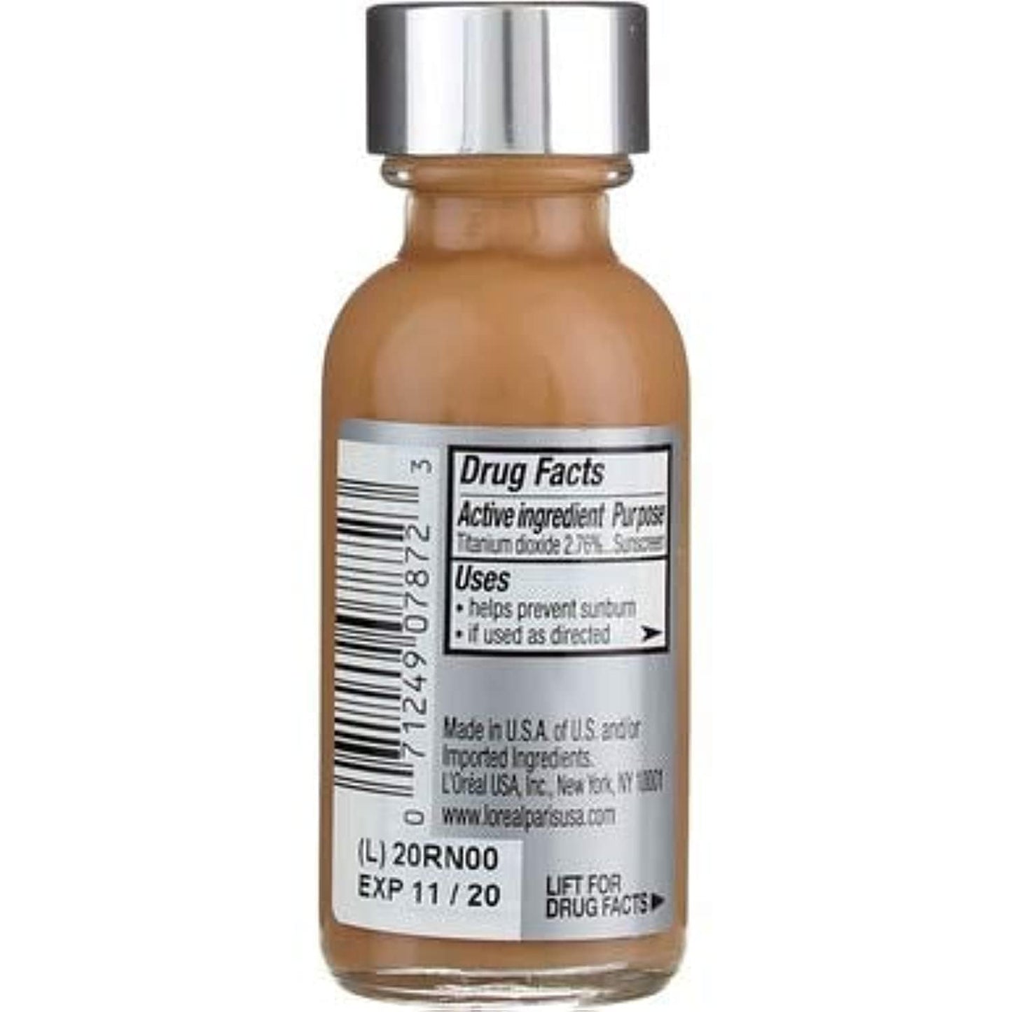 L’Oréal Paris Makeup True Match Super-Blendable Liquid Foundation, Honey Beige N6, 1 Fl Oz,1 Count