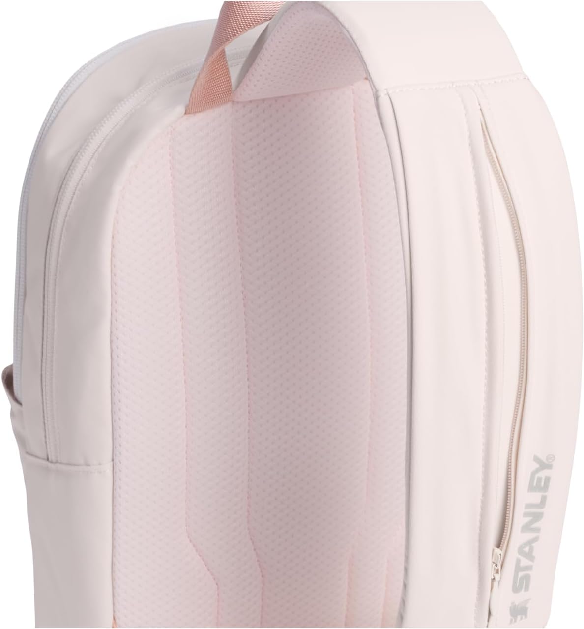 STANLEY Vitalize Crossbody Bag | Hydration Sling with Zippered Drinkware Compartment | Adjustable Strap | Multiple Storage Pockets | Durable Recycled Fabric | Rose Quartz