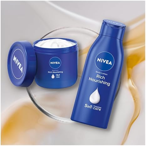 Nivea Rich Nourishing Body Cream Dry Skin Almond Oil 400 ml