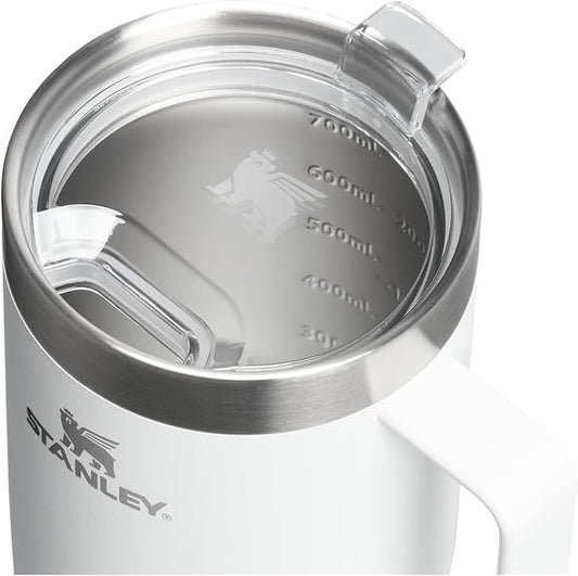 STANLEY The Everyday Suburban Mug | 24 oz | Drink Through Lid | Cup for Coffee, Tea and Drinks | Insulated Stainless Steel Coffee Mug | BPA-Free | Frost