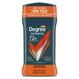 (2 pack) Degree Men 72-hour Antiperspirant Adventure Antiperspirant For Men With MotionSense Technology 2.7 oz Twin Pack