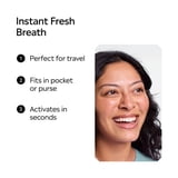 Listerine Cool Mint Pocketmist Oral Care Mist for Fresh Breath 2 x 7.7mL