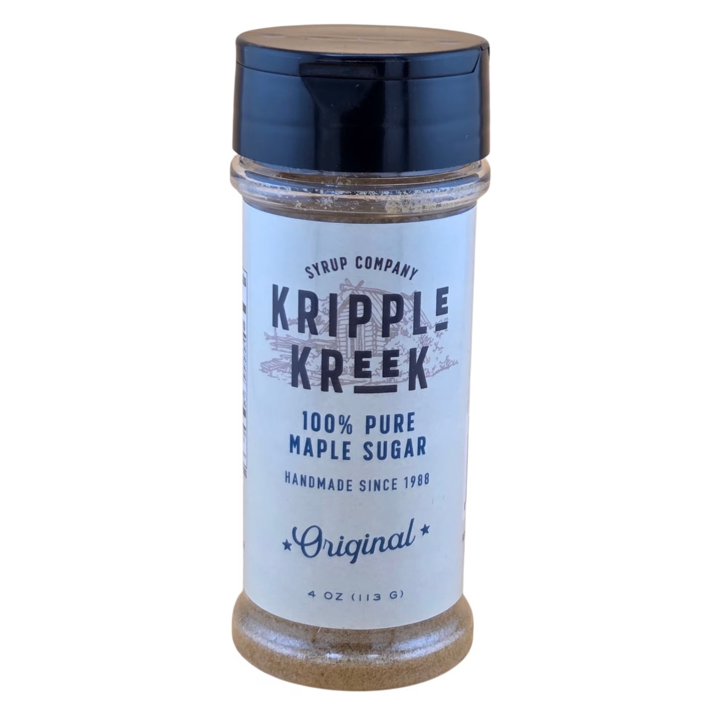 Pure Maple Sugar, 4 oz, Kripple Kreek Small Batch Wisconsin Maple Sugar, 100% Natural Granulated Maple Syrup Sweetener