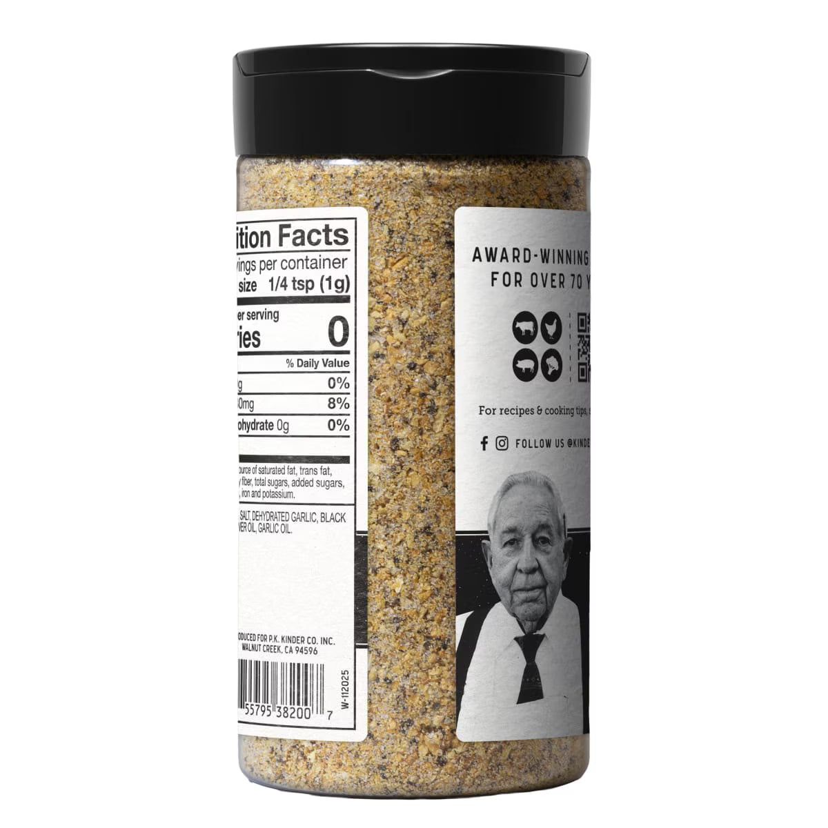 Kinder's The Blend Seasoning Blend with Salt, Pepper, and Garlic, 11.7 oz
