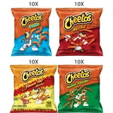 Cheetos Variety Pack Cheese Flavored Snack Chips, 1oz Bags, 40 Count Multipack