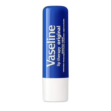Vaseline Lip Therapy Care Original,Fast-Acting Nourishment,Ideal for Chapped,Dry,Cracked,or Damaged Lips,Lip Balm,0.16 Ounce,(Pack of 24)