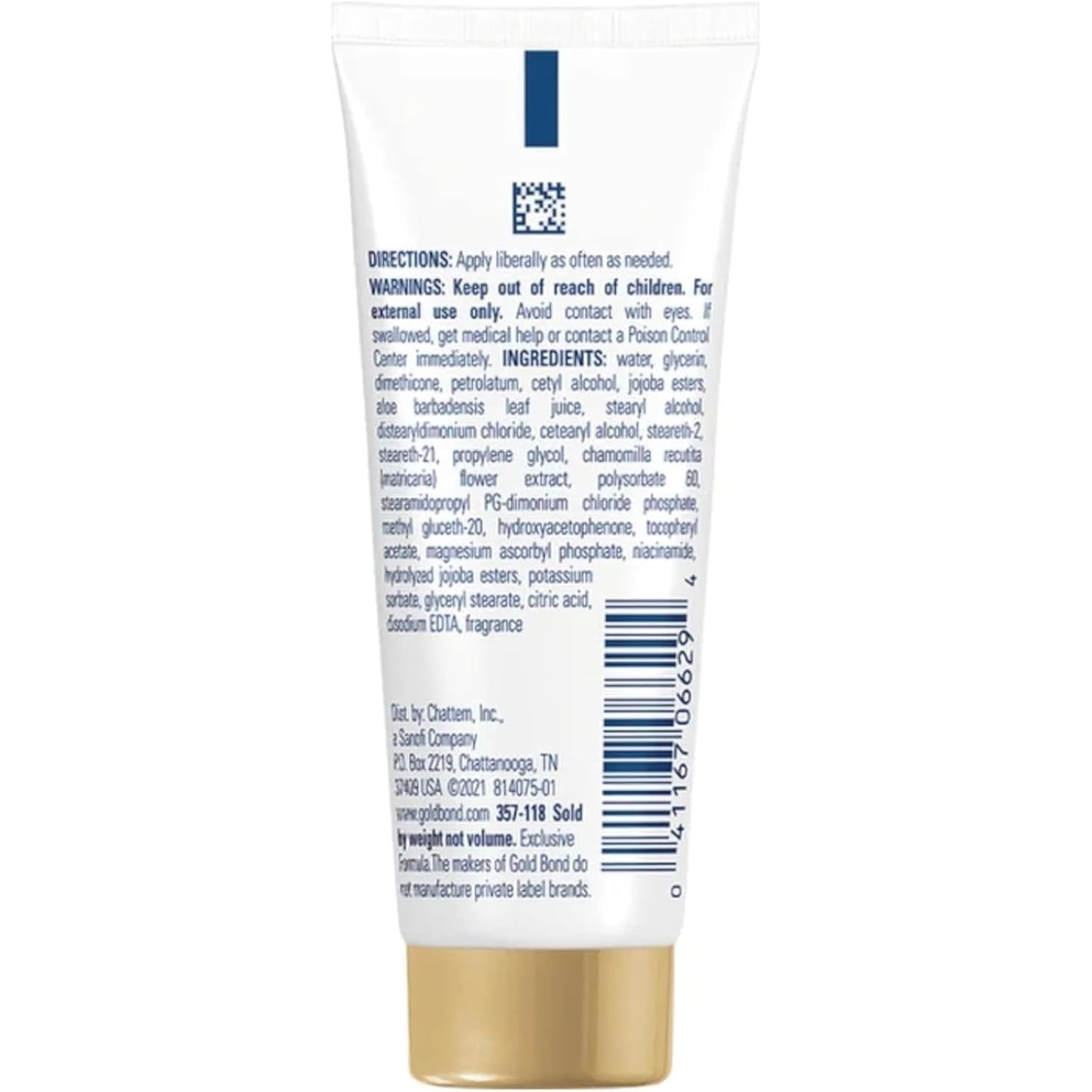Gold Bond Ultimate Skin Therapy Cream, Healing Lotion, Aloe 1 Ounce (Pack of 10)