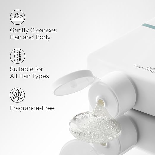 The Ordinary Sulphate 4% Cleanser for Body and Hair, Gentle Fragrance-Free Shampoo and Body Wash, 8.1 Fl Oz