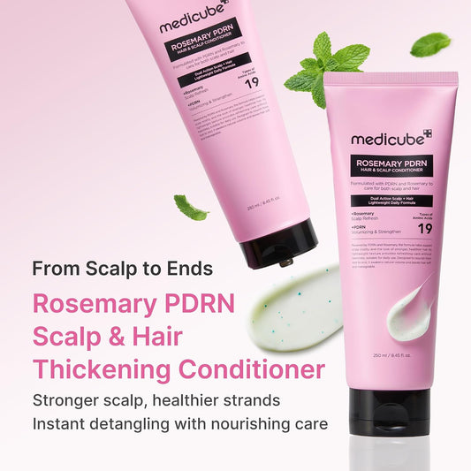 medicube Rosemary PDRN Scalp to Strand Thickening Conditioner, 8.45 fl.oz