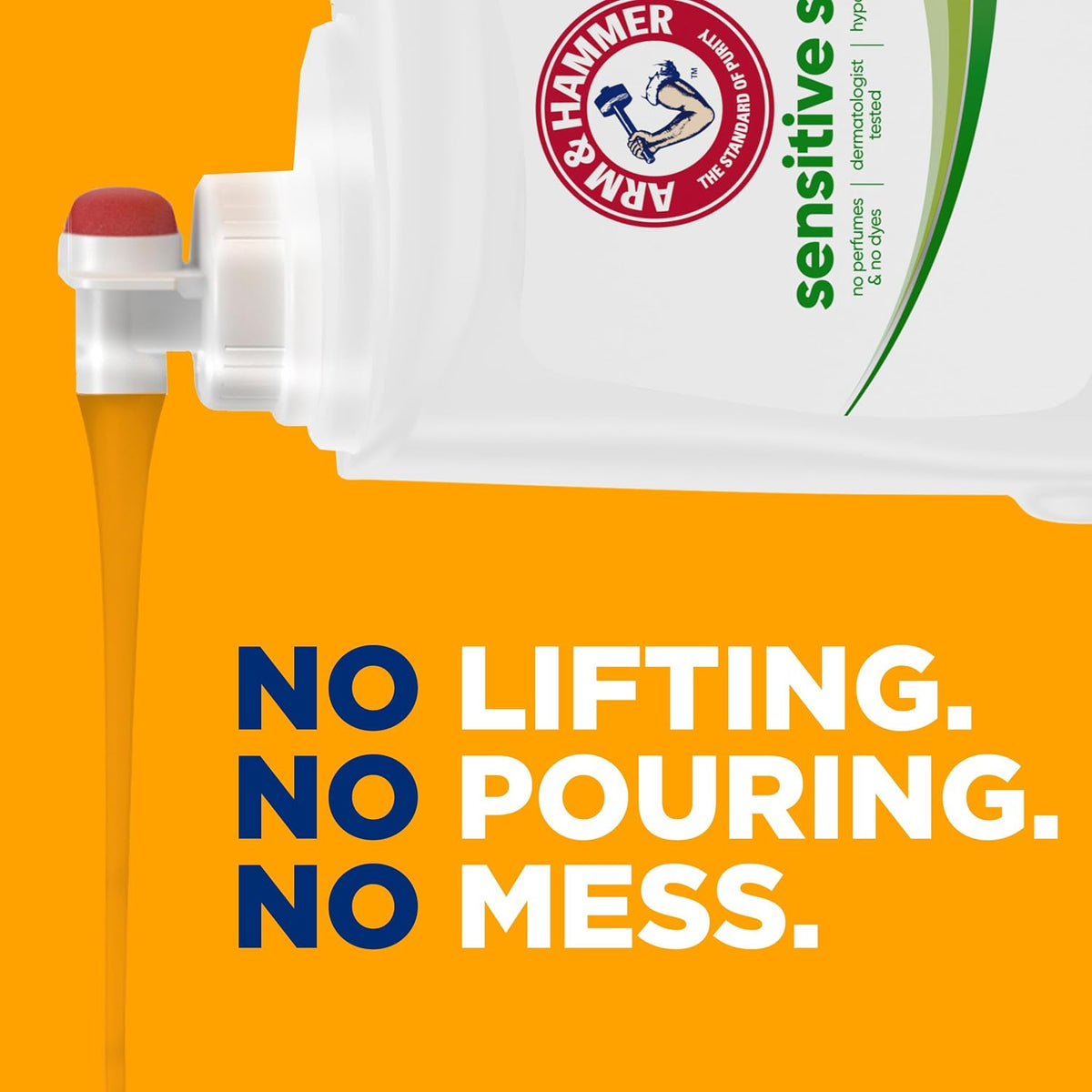ARM & HAMMER Sensitive Skin Free & Clear Liquid Laundry Detergent
