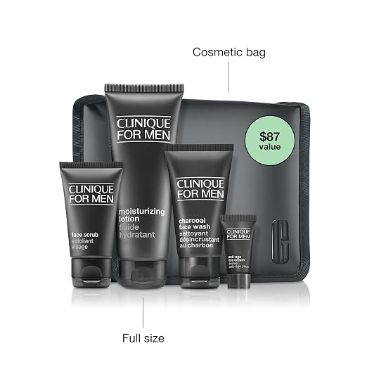 Clinique For Men Exfoliating + Cleansing Face Scrub With Salicylic Acid With Silica | Gentle For Daily Use | Preps For Shaving | For All Skin Types