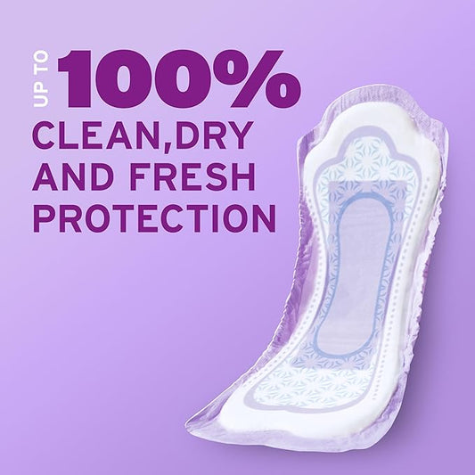 Poise Incontinence & Postpartum Pads for Bladder Leaks, 5 Drop Maximum Absorbency, Regular Length, 14 Count, Packaging May Vary