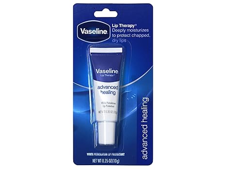 Vaseline Lip Therapy Advanced Formula 0.35 oz (Pack of 4)