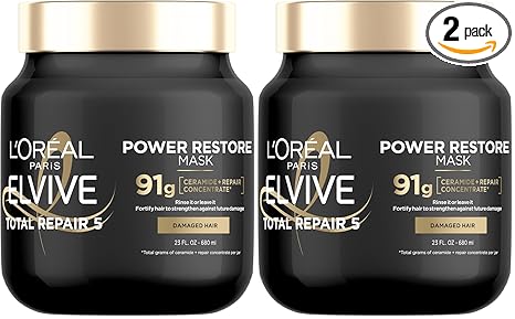 L'Oreal Paris Elvive TR5 Power Restore Multi Use Treatment (Packaging May Vary) (Pack of 2)
