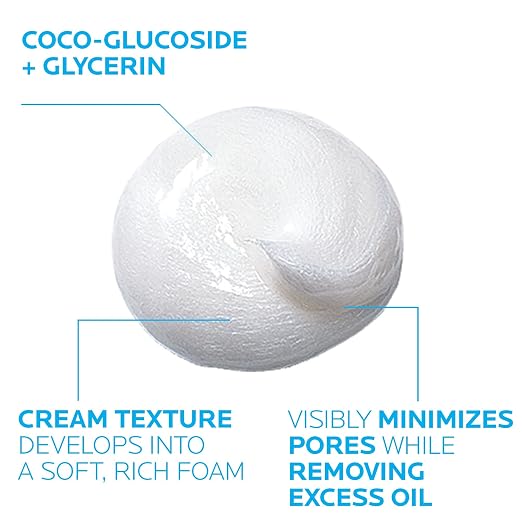La Roche-Posay Effaclar Foaming Facial Cleanser for Oily Skin, 13.52oz
