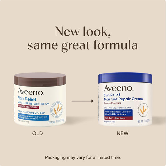 Aveeno Skin Relief Intense Moisture Repair Body Cream, 11 oz