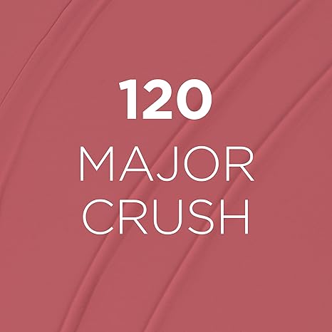 L'Oreal Paris Infallible Matte Resistance Liquid Lipstick, up to 16 Hour Wear, Major Crush 120, 0.16 Fl Oz