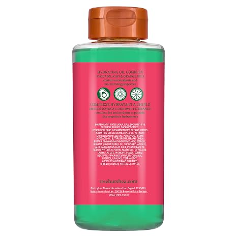 Tree Hut Mistletoe Magic Foaming Gel Wash, Moisturizing & Hydrating Body Wash with Shea Butter, Cleanses Skin Leaving It Soft & Fresh, 18 fl oz