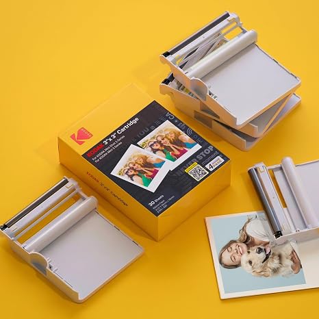 KODAK 4PASS 3x3” Cartridge Refill, 60 Sheets, Mini 3 & Mini Shot 3