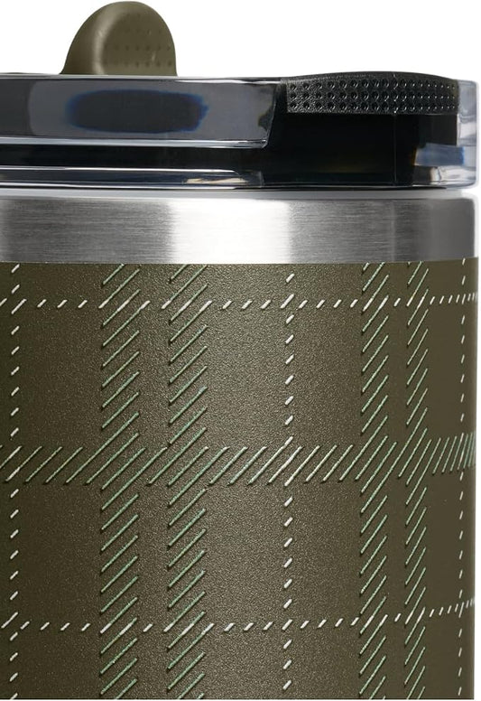 STANLEY Quencher ProTour Flipstraw Tumbler, 30 oz, Peat Moss Plaid