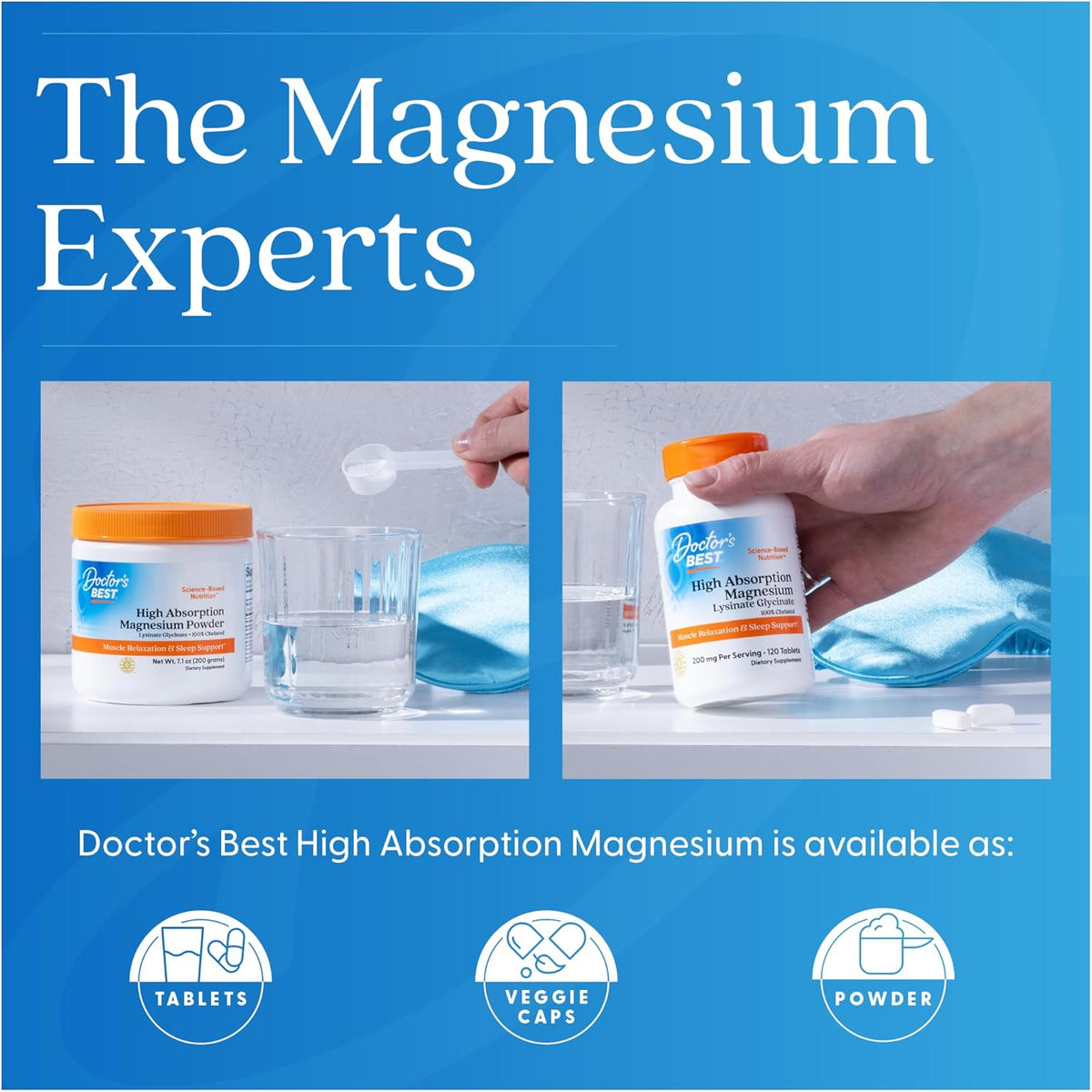 Doctors Best 5-HTP 100mg Capsules, Non-GMO, Gluten Free, 180 Veg Caps
