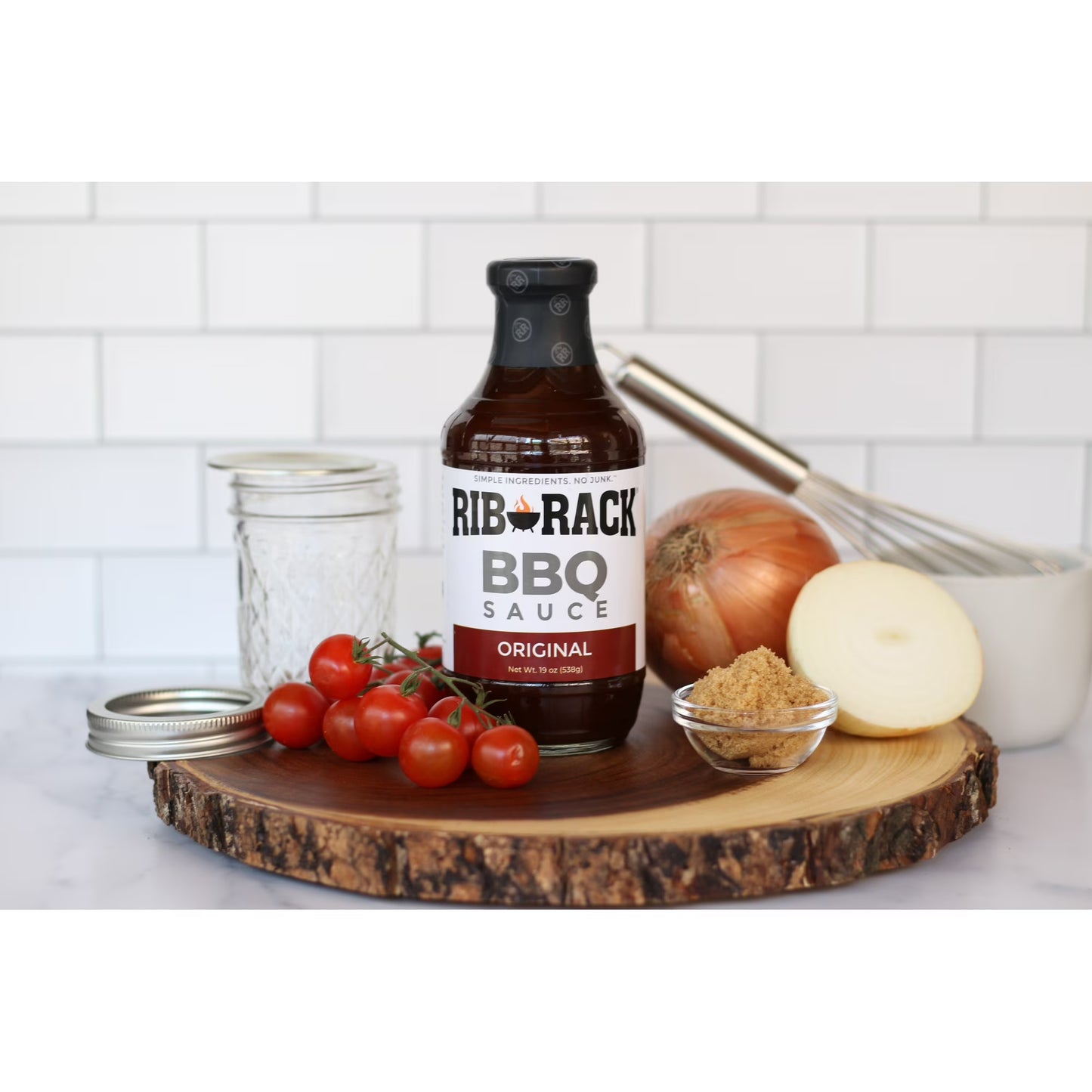 Rib Rack Original BBQ Sauce, 19 oz