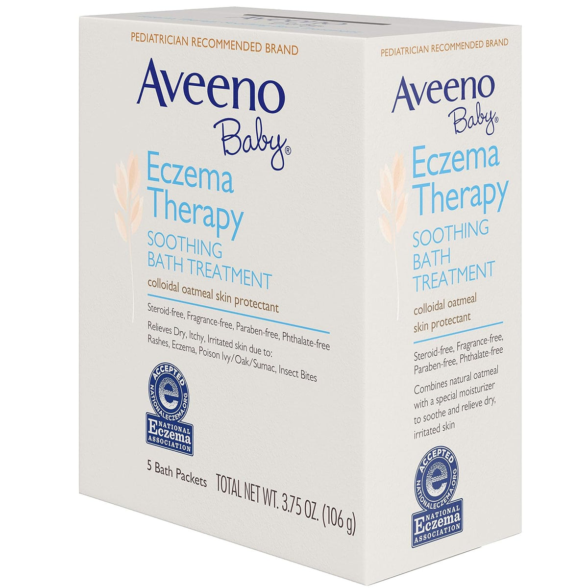 Aveeno Soothing Baby Bath Treatment, Single Use Packets - 5 ea