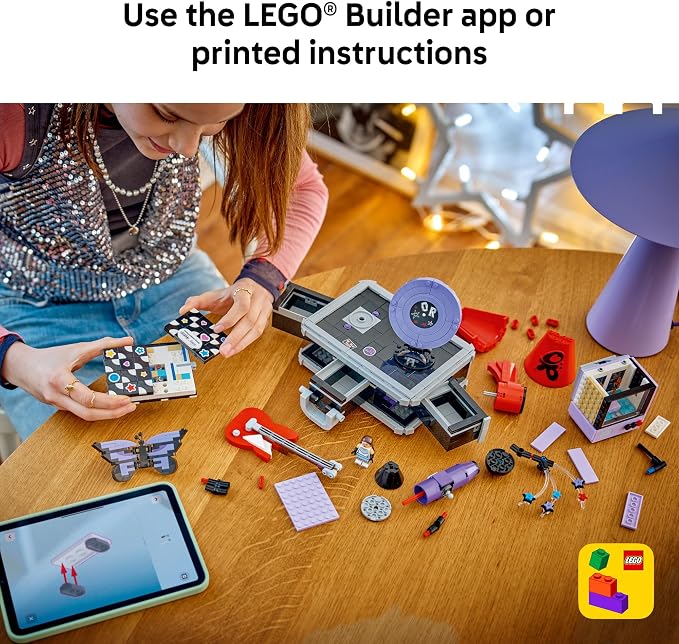 LEGO Editions Olivia Rodrigo's Secret Storage 43030 | Collectible Building Toy for Girls & Boys Ages 10+, Olivia Rodrigo Minifigure, Bedroom Decor, 1085 pieces, Gift for Birthdays