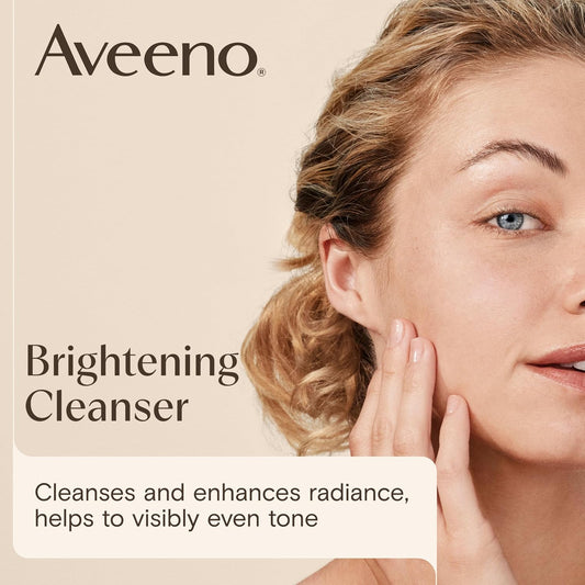 Aveeno Positively Radiant Brightening Facial Cleanser, 11 fl. oz