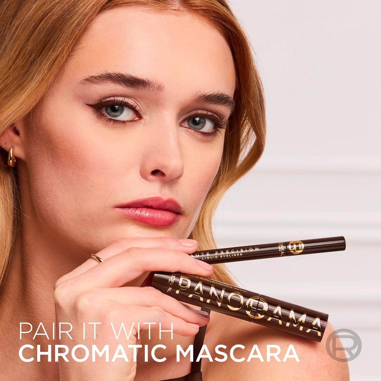L'Oreal Paris Haute Precision Waterproof Liquid Eyeliner, Smudge-Proof Eye Liner with Micro-Tip, for up to 28HR Eye Makeup Wear, 020 Brown Leather