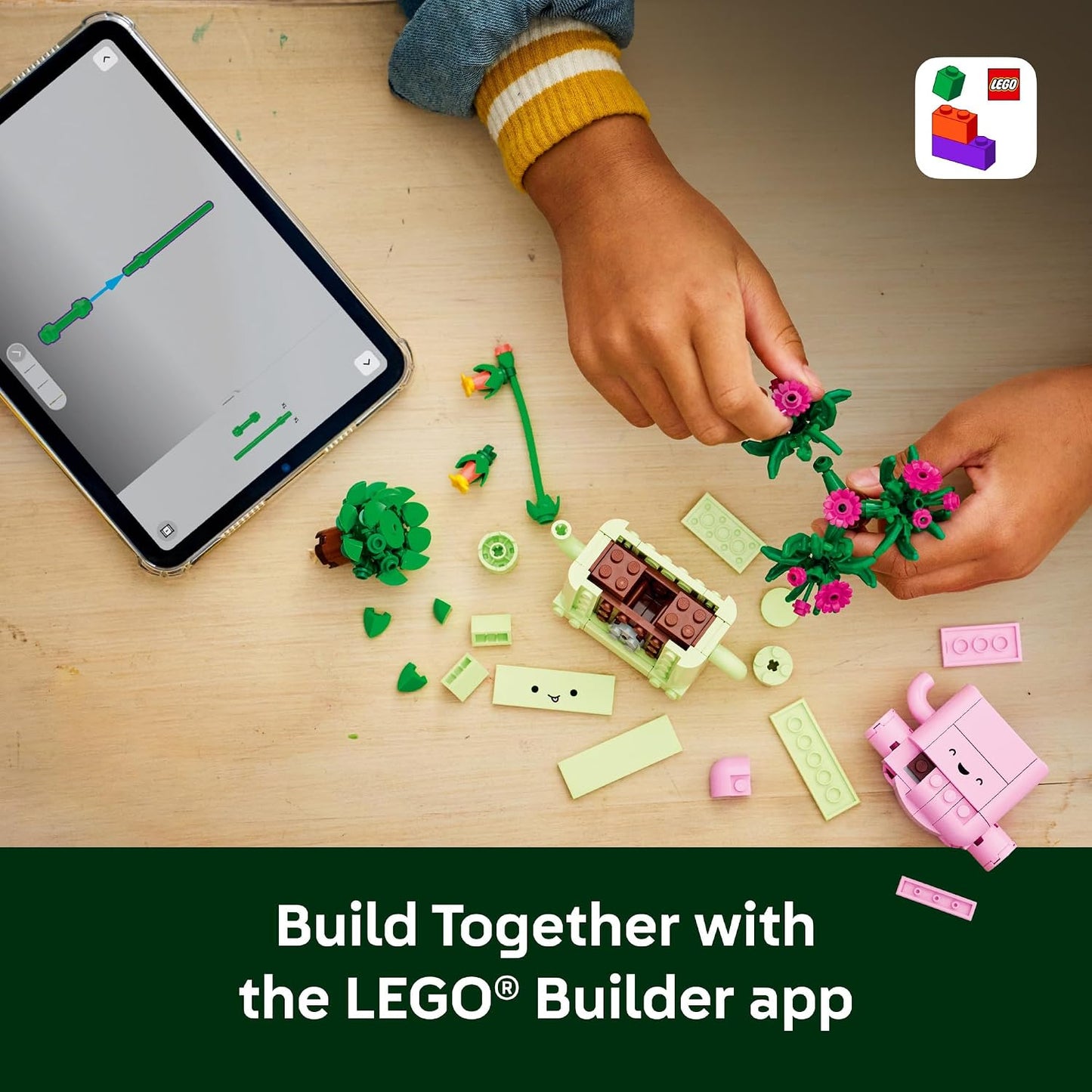 LEGO Botanicals Rocking Plants - Building Toy for Kids, Girls & Boys, Ages 9+ - Decor for Dorm Desk or Shelf - Housewarming Gift Ideas - 11506