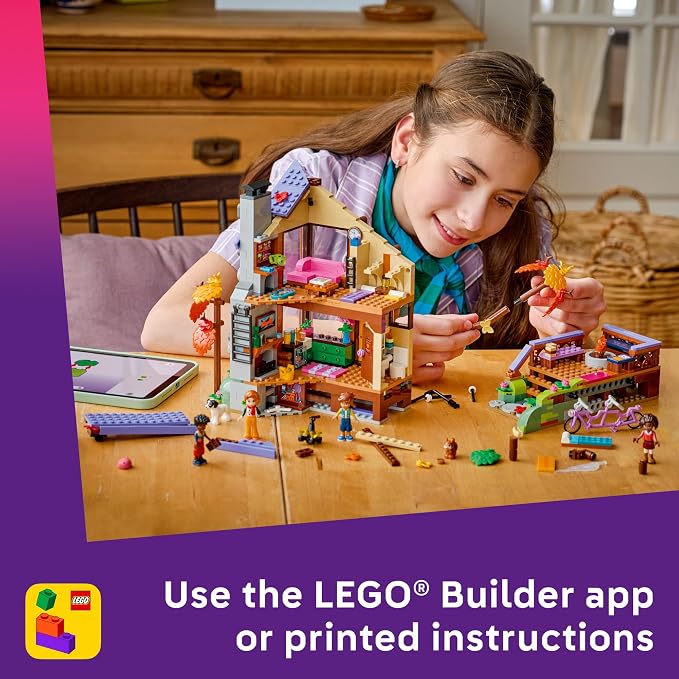 LEGO Friends Cozy Fall Forest Cabin 42705