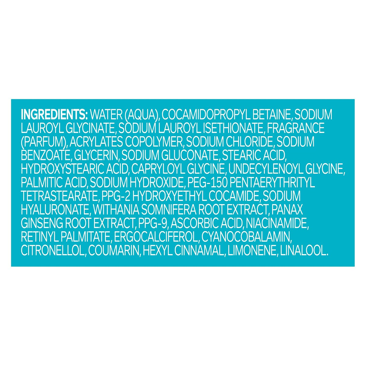 OLLY Calm Body Wash Eucalyptus Amber 17oz with Hyaluronic Acid