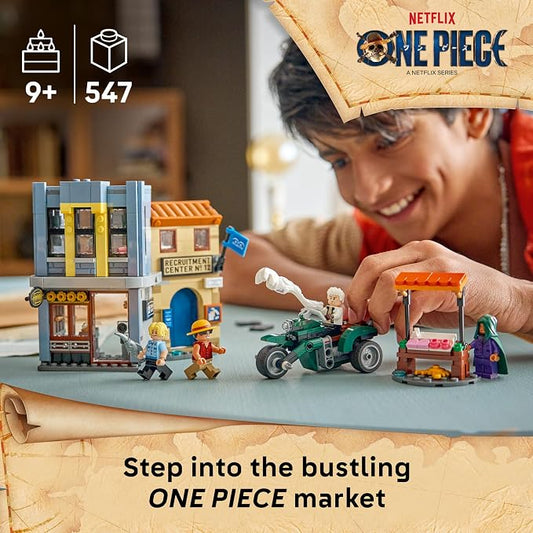 LEGO ONE PIECE Showdown with Captain Smoker 75642