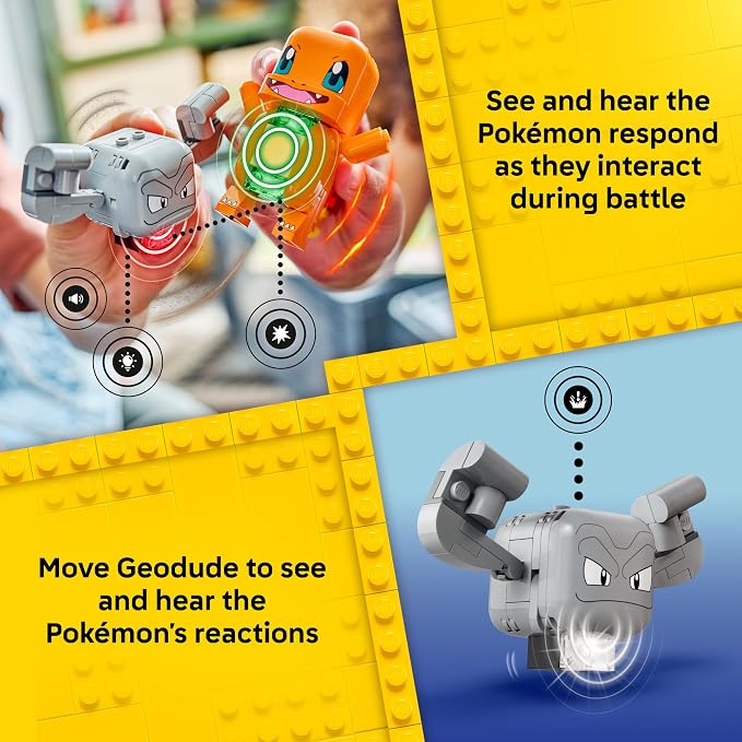 LEGO Pokémon SMART Play: Charmander and Geodude's Cavern Clash 72157