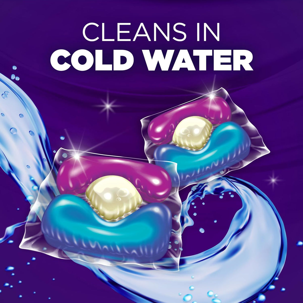 ARM & HAMMER Plus OxiClean Odor Blasters Laundry Detergent Pak, 42 Count