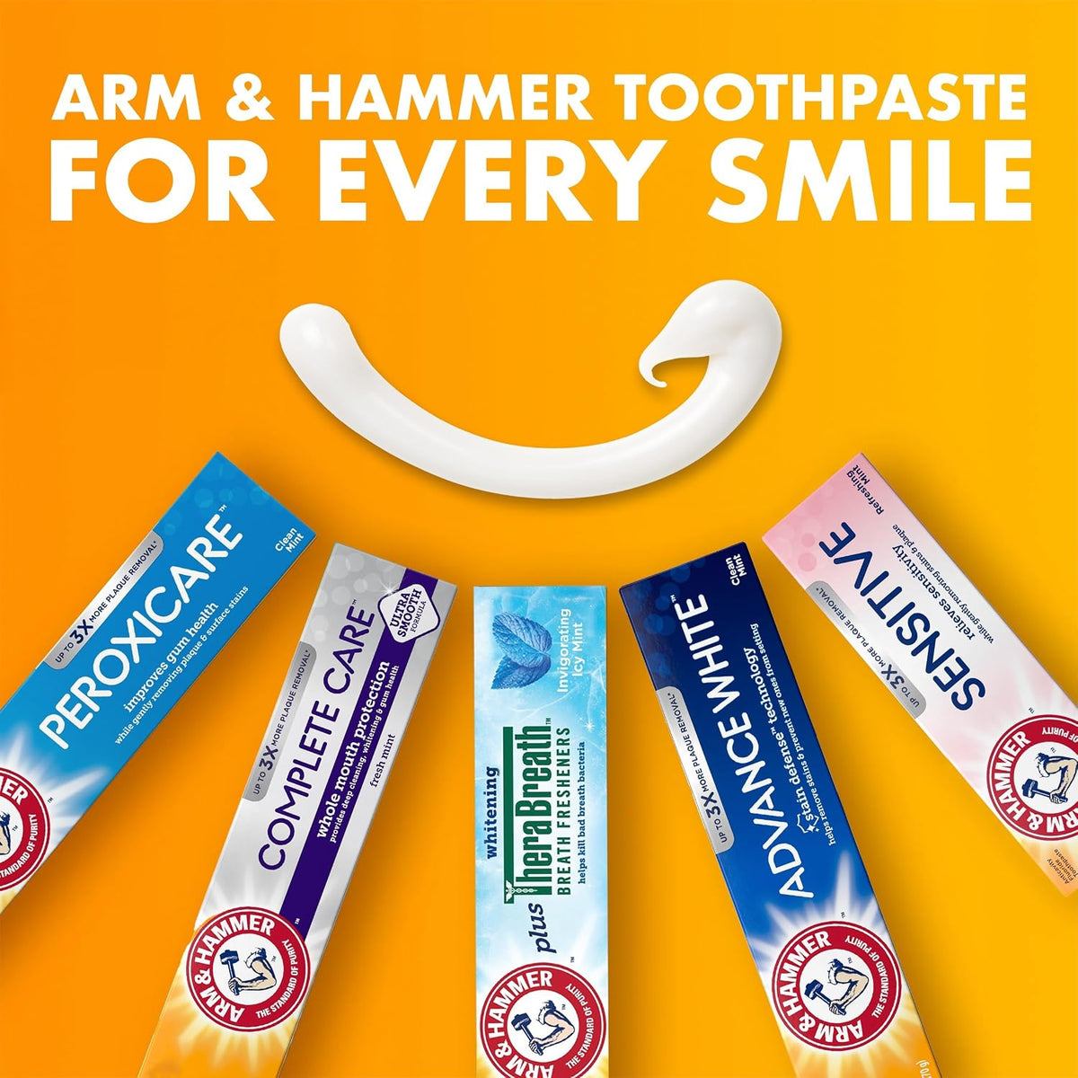 ARM & HAMMER Plus TheraBreath Toothpaste, Icy Mint, 5.5 oz, 2-Pack