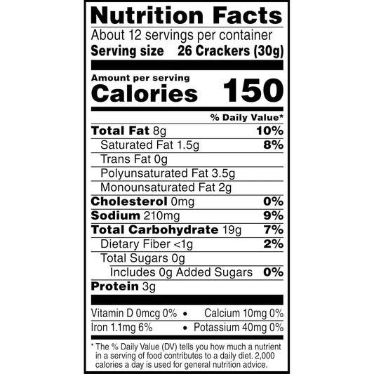 Cheez-It Cheese Crackers, Baked Snack Crackers, Lunch Snacks, Hot and Spicy, 12.4oz Box (1 Box)