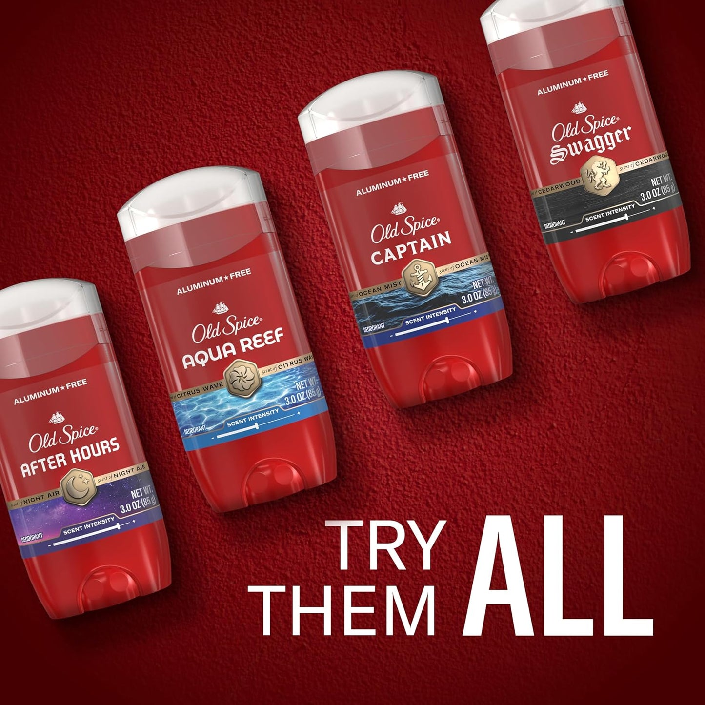 Old Spice Aluminum Free Deodorant for Men, 24/7 Protection to Eliminate Odors, 24/7 Freshness & Lasting Scent, Swagger with Lime & Cedarwood Scent, 3.8 oz