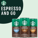Starbucks Espresso & Cream Premium Espresso Beverage, 6.5 fl oz, 4 count