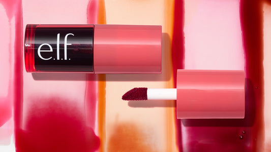 e.l.f. Sheer For It Blush Tint, Buildable Stain For Lips + Cheeks, Mauve Actually, 0.22 fl oz