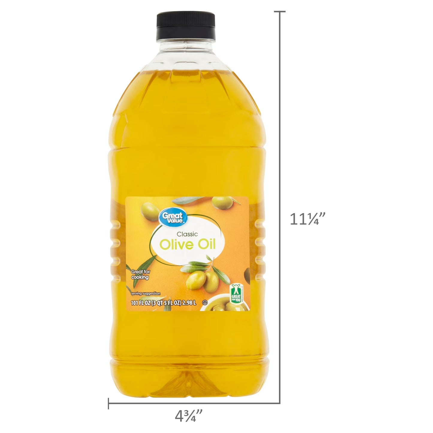 Great Value Classic Olive Oil for Cooking 101 fl oz