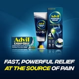 Advil Liqui-Gels Pain Relievers for Headache Relief, Fever Reducer Liquid Filled Capsules, 200 Mg Ibuprofen, 20 Count