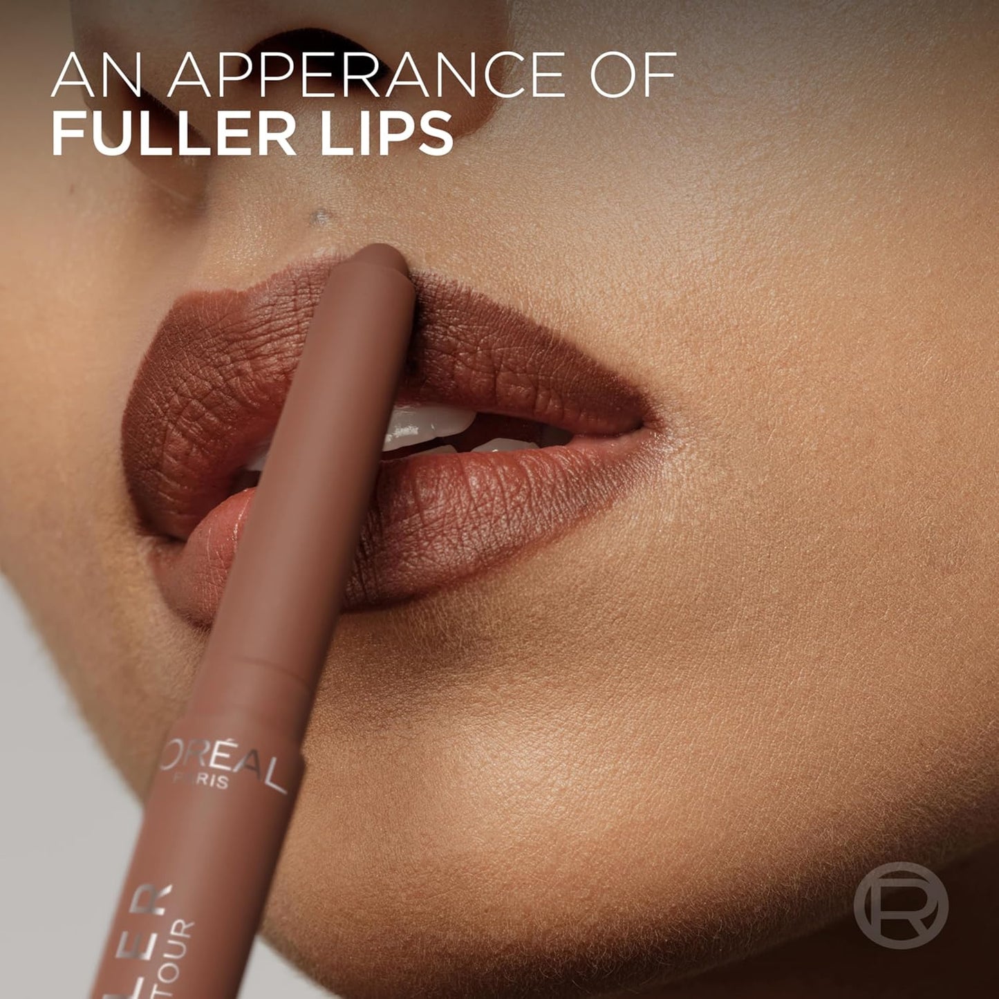 L'Oreal Paris Blurfiller Lip Liner, Lightweight, Buildable, and Sculpting Lip Pencil, Line, Define, and Contour for Fuller-Looking Lips, Worth It Medium, 0.21 oz