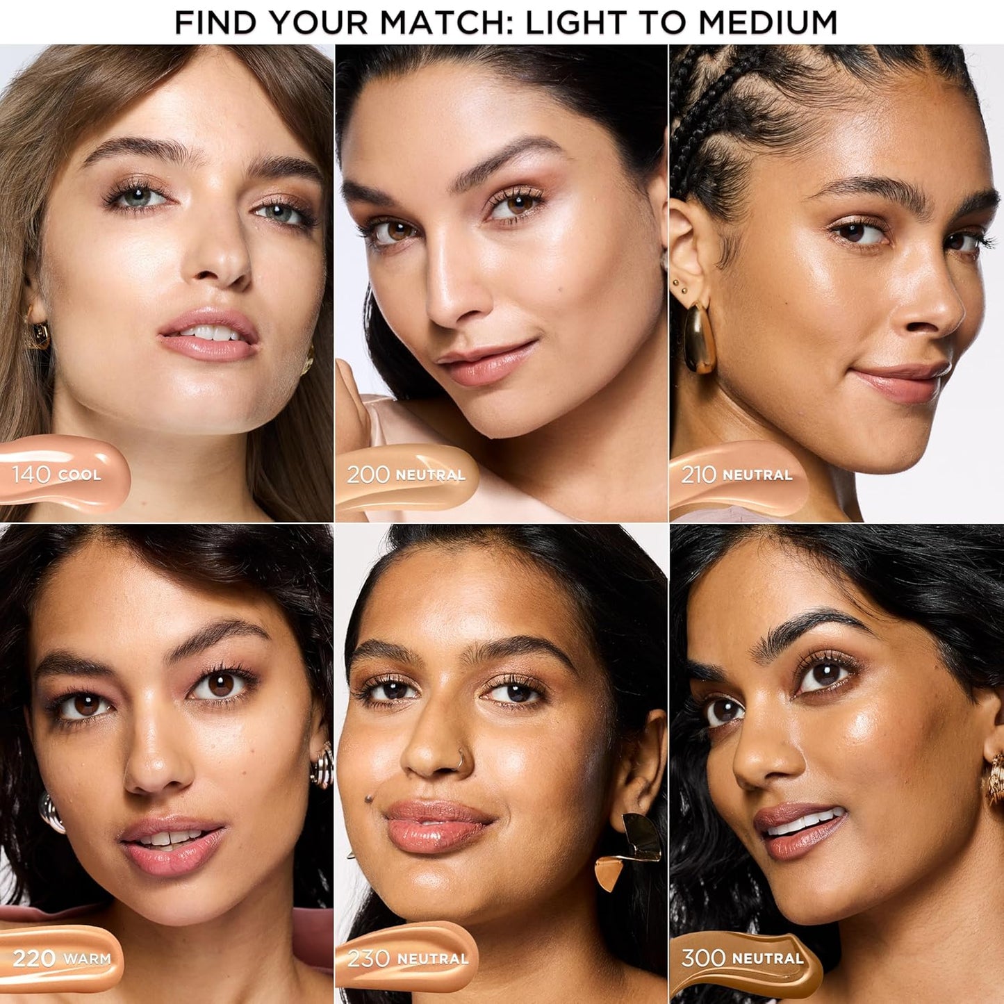 L'Oreal Paris Lumi Le Glow Skin Tint, Lightweight Water-Based Tinted Serum with Foundation-Like Coverage, Glow Illuminator, Cool 430, 0.85 Fl Oz (Pack of 2)